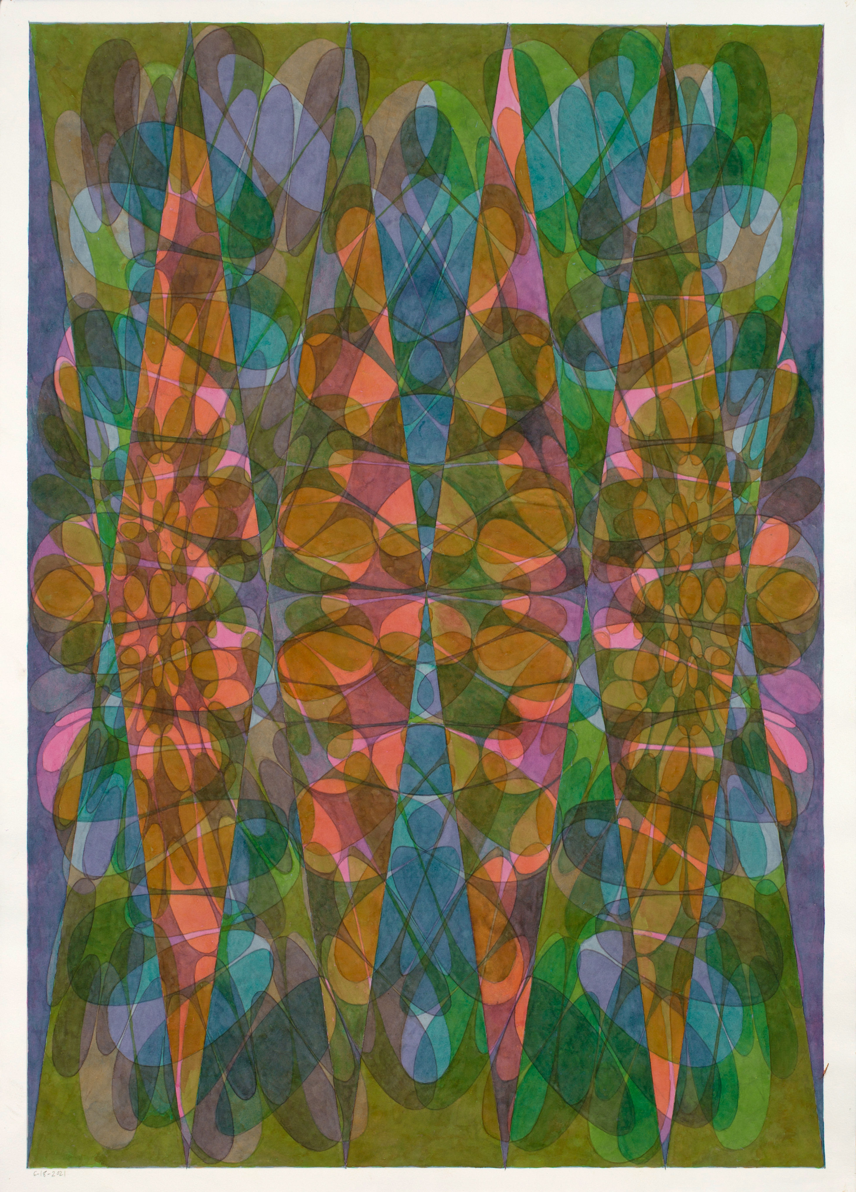 Knutson: Vertical Diamonds #4,