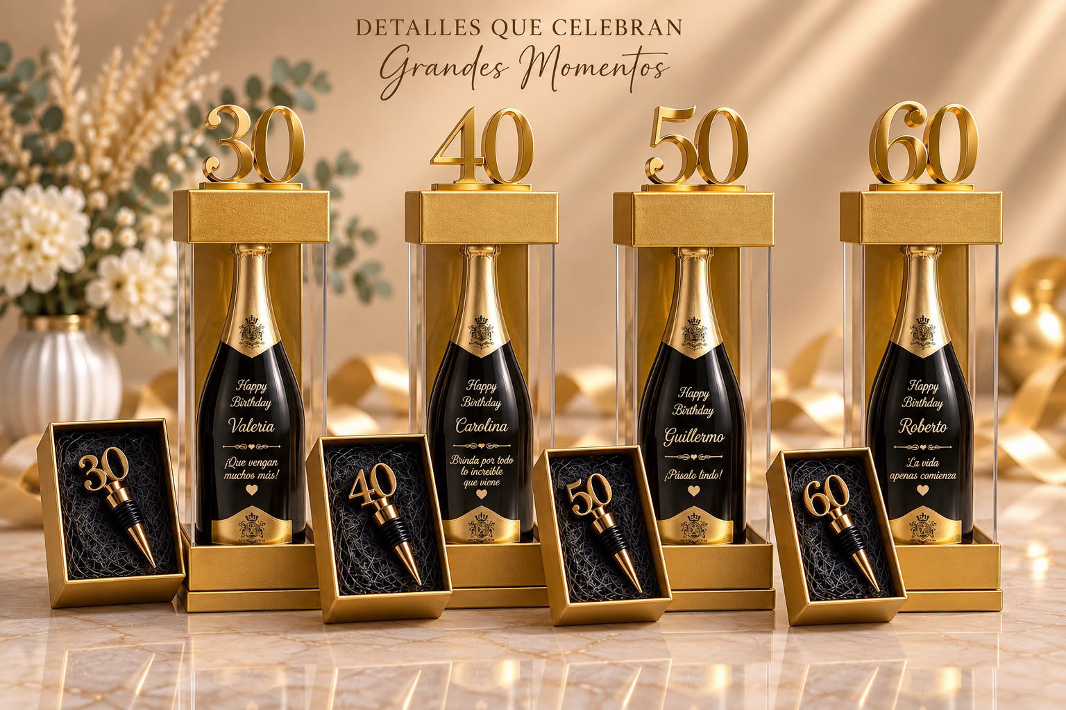 BOTELLA LOS AÑOS DE ORO