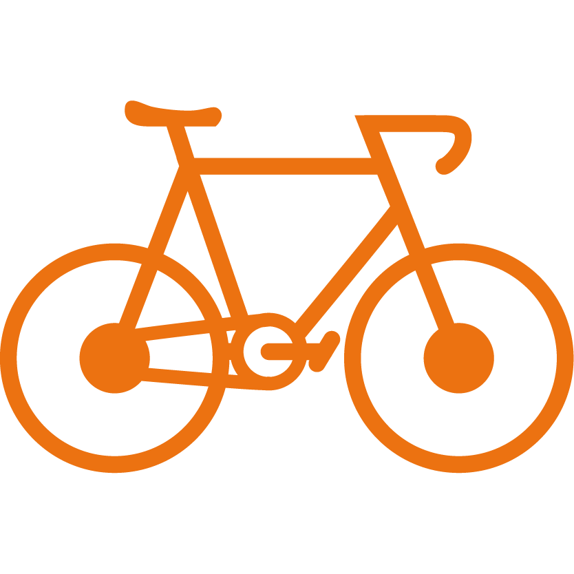 Access to bike storage, or rentals with Wema Adventures.