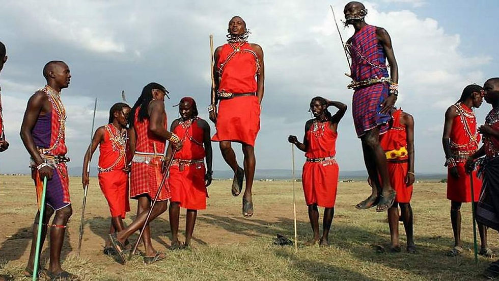 Eco tourism strategies in Maasai Land, living sustainably with wildlife.