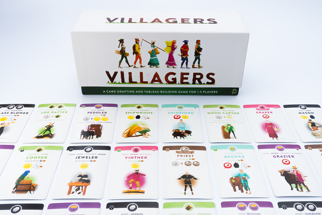 Pack photography of the Villagers base game