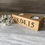 Thumbnail: Personalised Oak Double Tea Light Holder