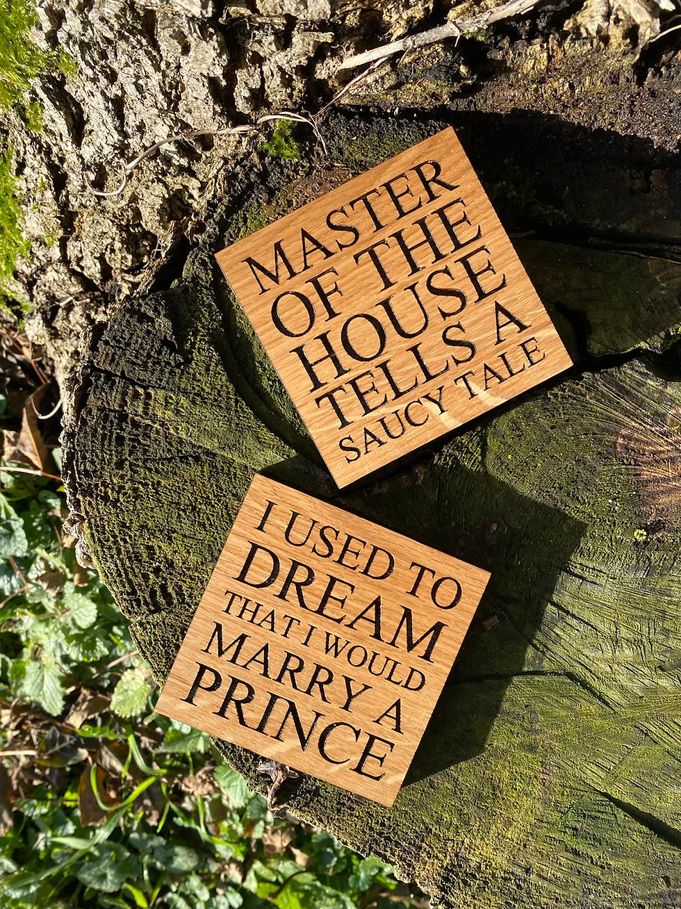 Thumbnail: Oak Coasters
