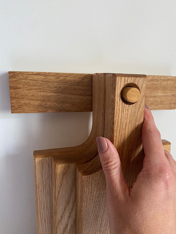 Thumbnail: Oak Chopping Board Trio and Holder