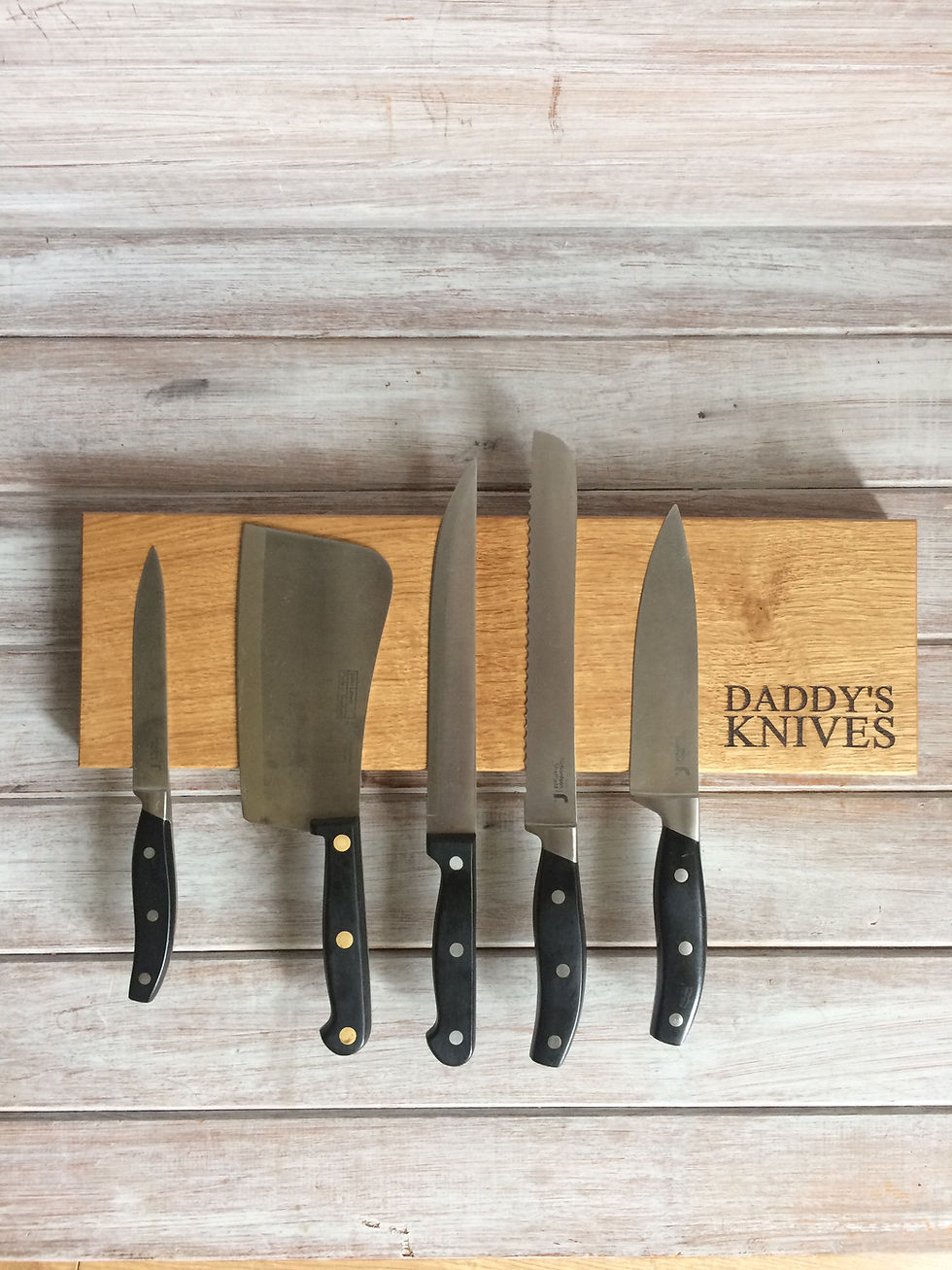 Thumbnail: Personalised Wall Mounted Magnetic Knife Holder