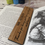 Thumbnail: Personalised Oak Book Mark