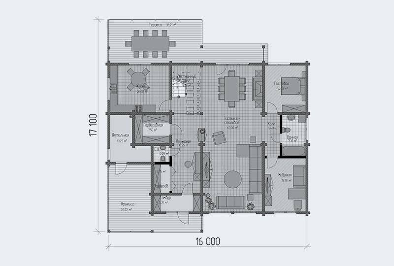 Thumbnail: Sunbeams_5 bedrooms/ large terrace