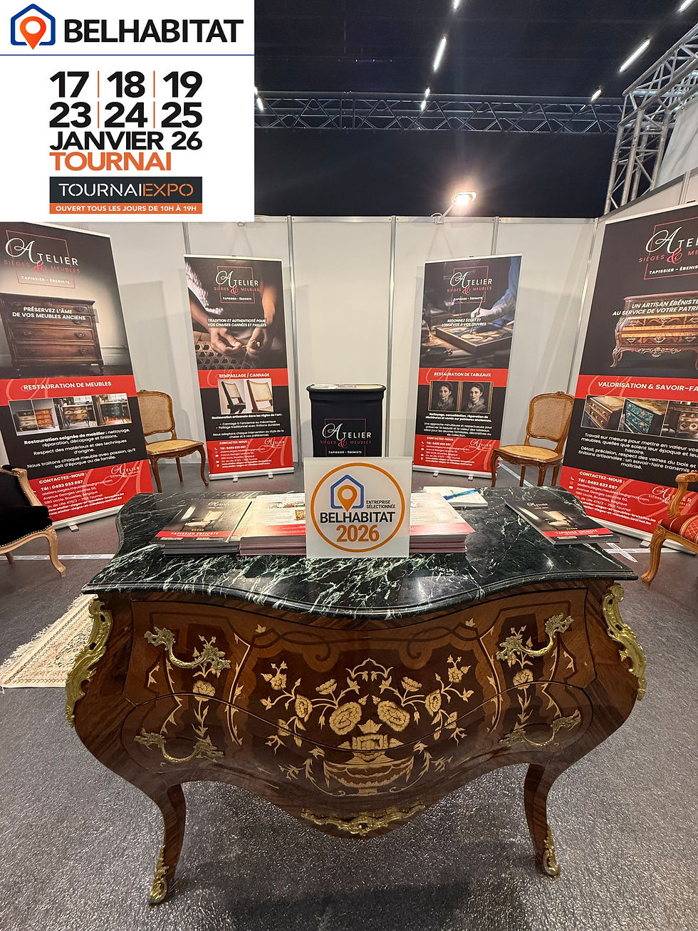 Stand de votre artisan au Salon BelHabitat à Tournai