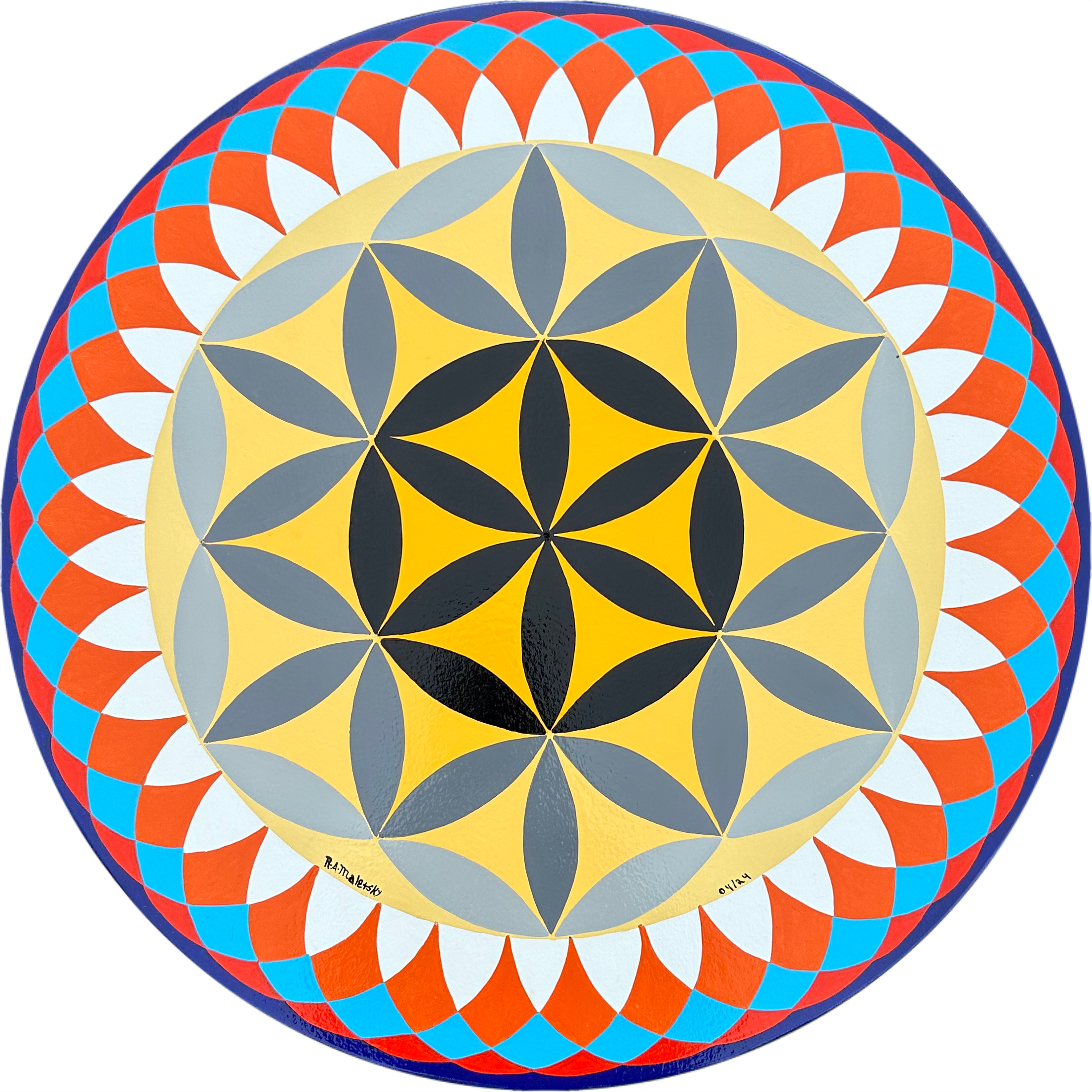 Flower Of Life Vinyl Sticker