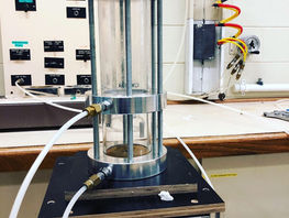 A modified Hole-Erosion test apparatus is ready to run~!