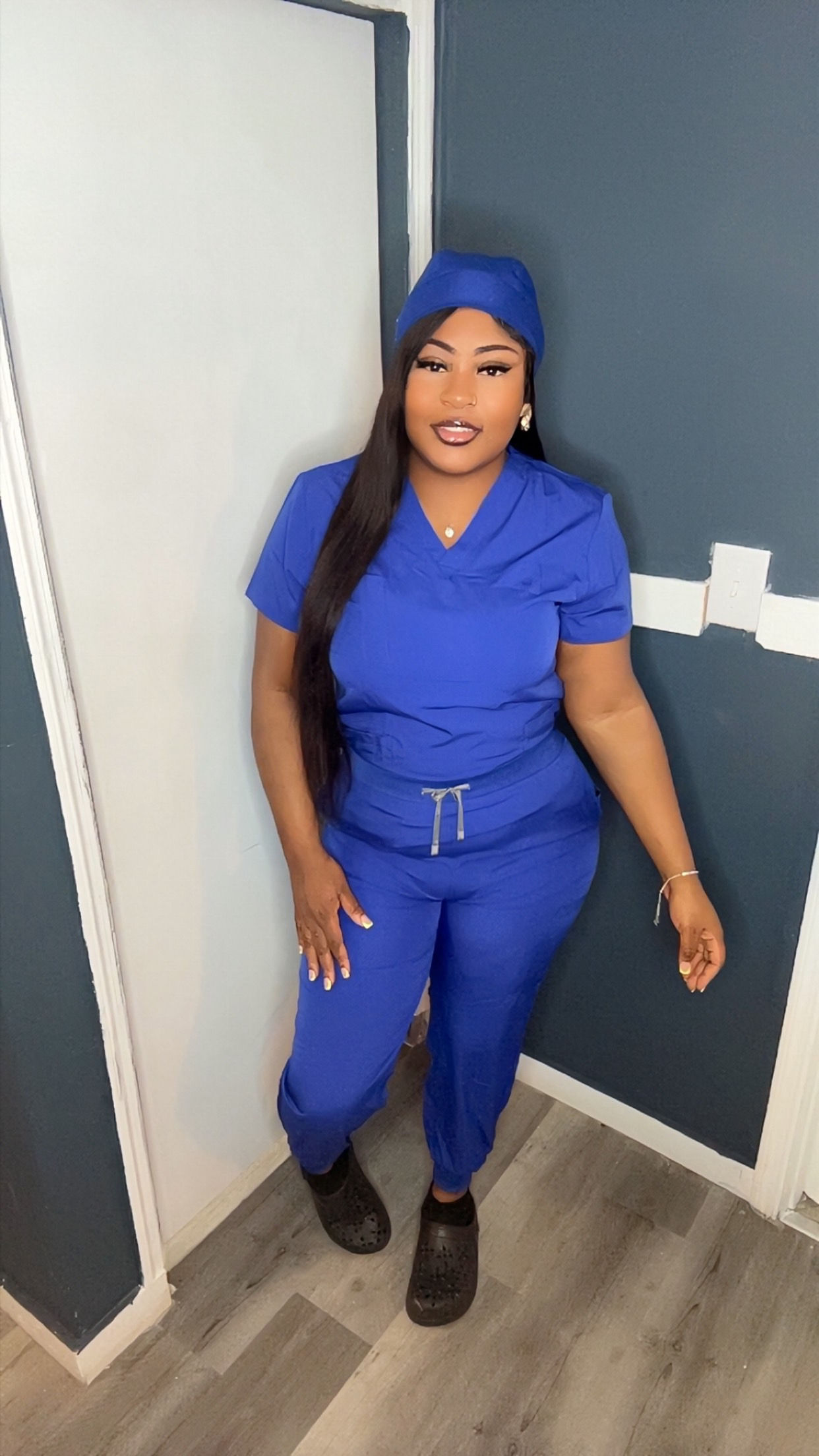 2 piece ROYAL BLUE Premium Health Care Apparel