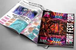 Riot Fest Brochure/Schedule
