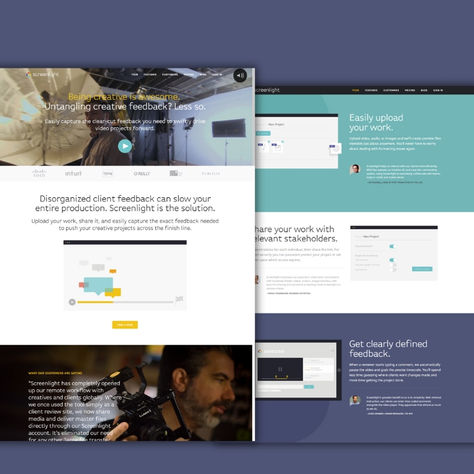 The Screenlight Website