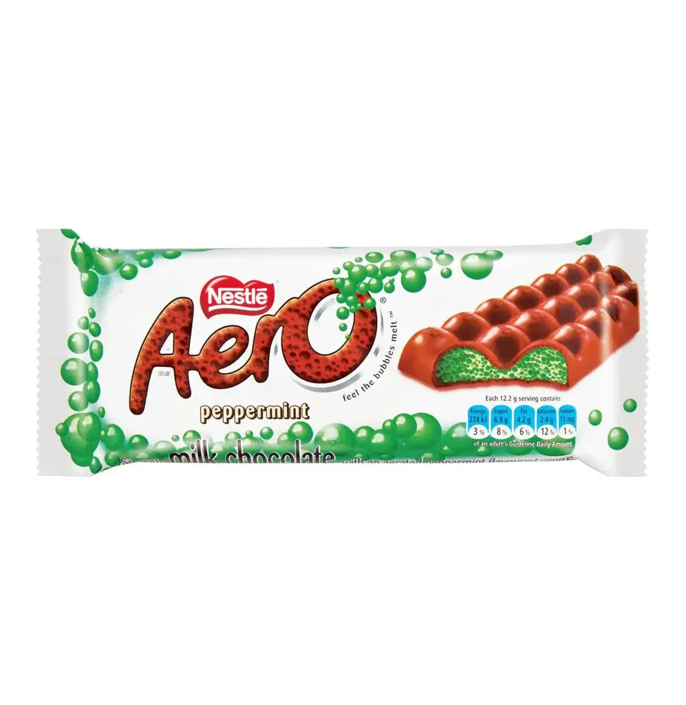 Nestle Aero Mint Large Bar 85g