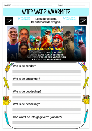 Bundel communicatieschema