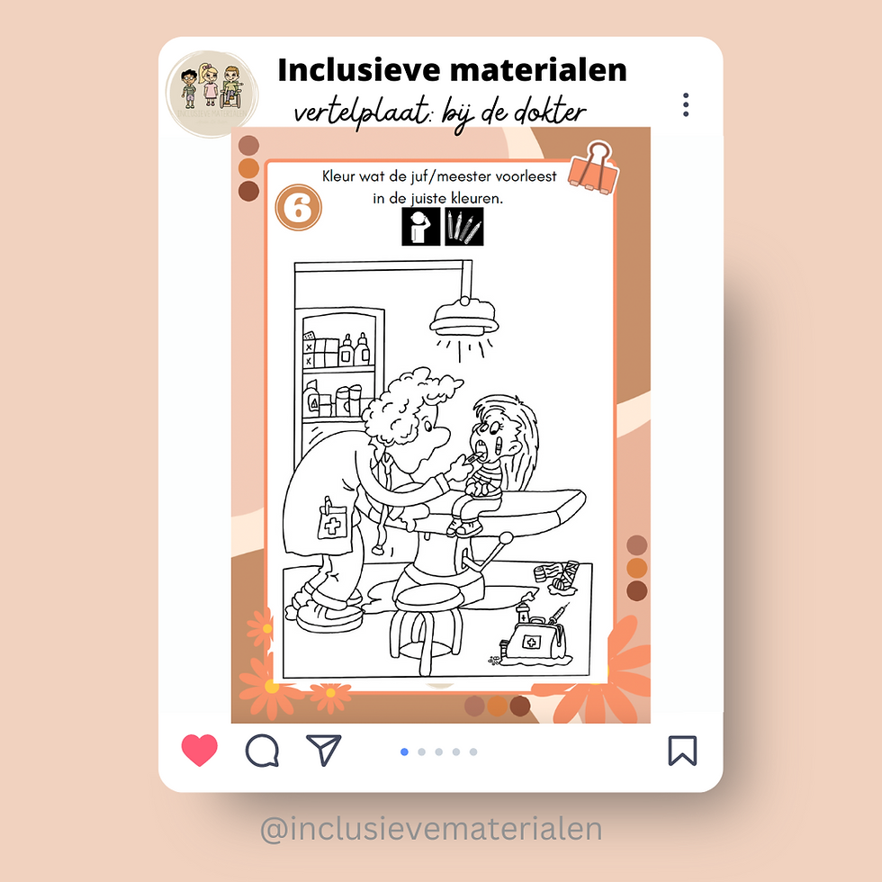 Thumbnail: Vertelplaat: bij de dokter