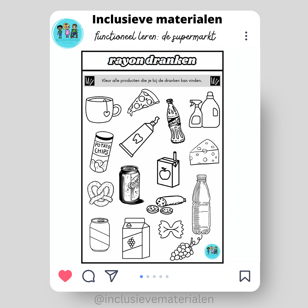 Thumbnail: Bundel functioneel leren: de supermarkt