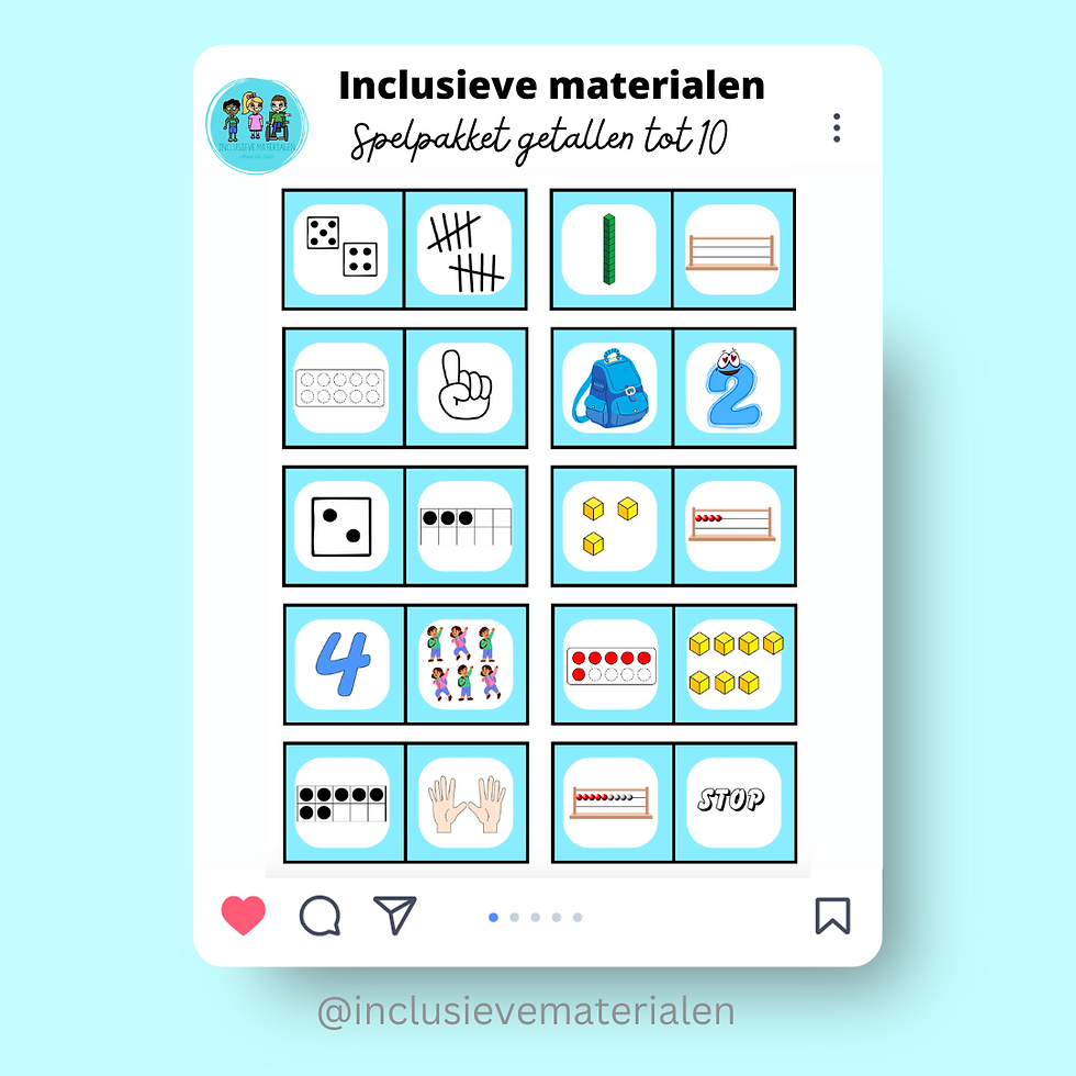 Thumbnail: Spelpakket getallen tot 10