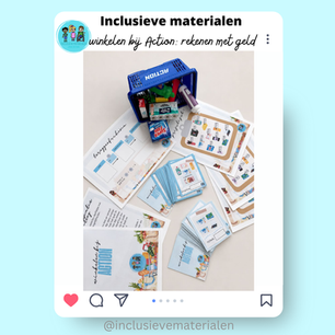 spel: winkelen bij Action (geldrekenen)