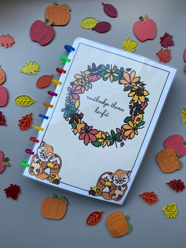 Rustboekje Herfst Kleuterschool | Inclusievematerialen