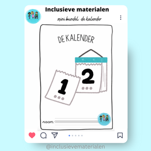 Mini bundel: de kalender