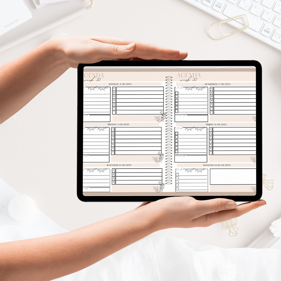 Thumbnail: DIGITAAL INVULBARE agenda kleuter/lager 2025-2026