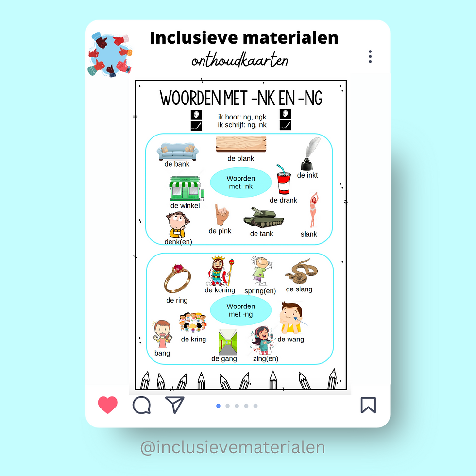 Thumbnail: Onthoudkaarten LAGERE SCHOOL