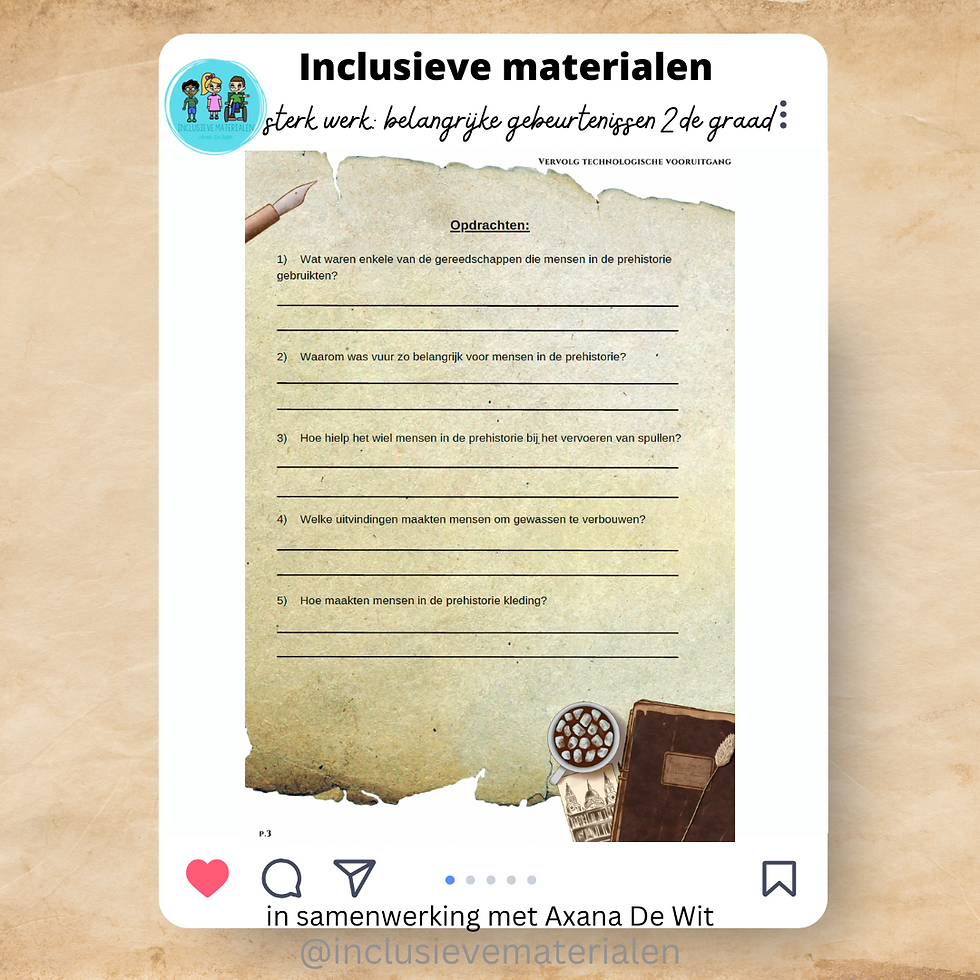 Thumbnail: Sterk werk: belangrijke gebeurtenissen 2de graad