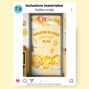 Klasthema zonnetjes