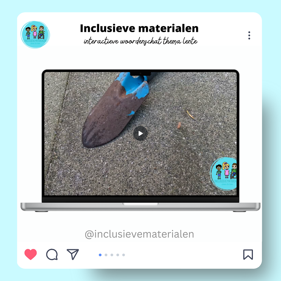 Thumbnail: Interactieve woordenschat: thema lente