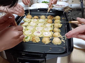 タコパでお祝い!受験お疲れさま