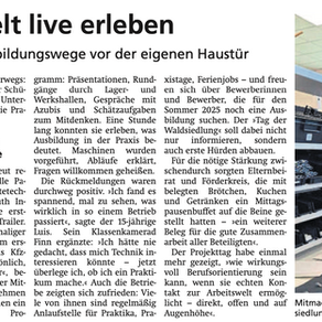 Berufswelt live erleben