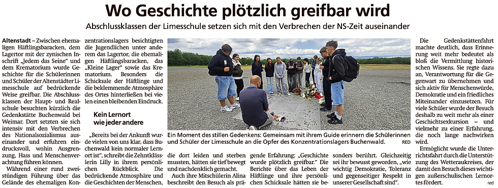 Wo Geschichte plötzlich greifbar wird