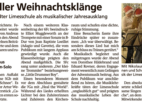 Ein Abend voller Weihnachtsklänge