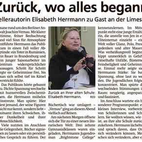 Zurück, wo alles begann