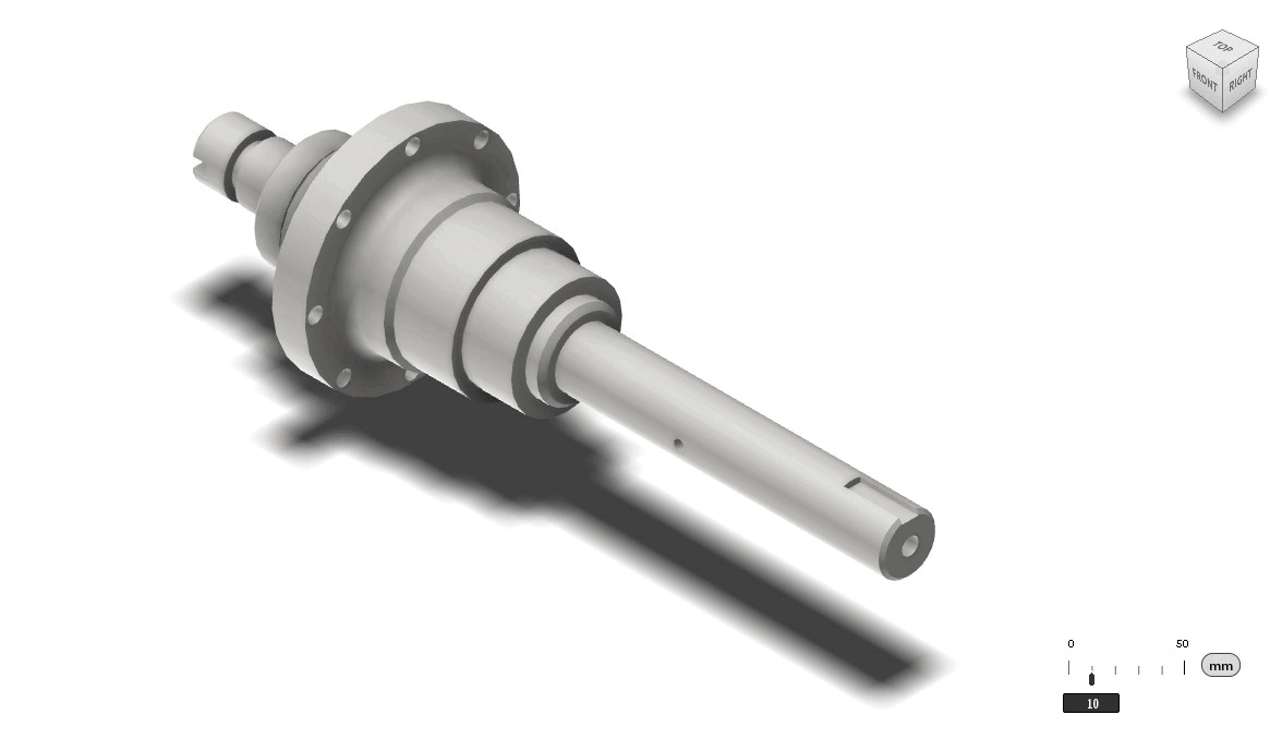 Pump rotor with Autodesk Inventor by Markus Hormaza