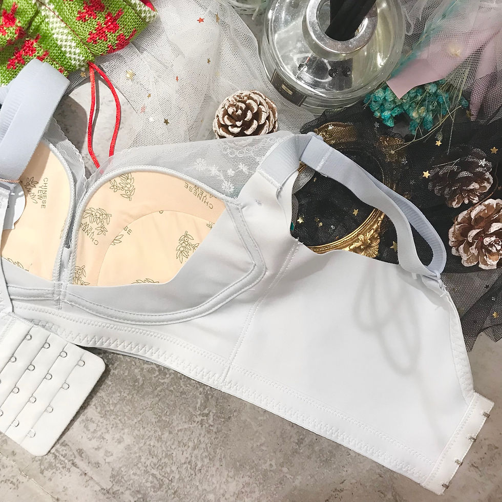 縮圖：34/36/38BC CUP 小菊花線花無縫無圈BC通用Bra