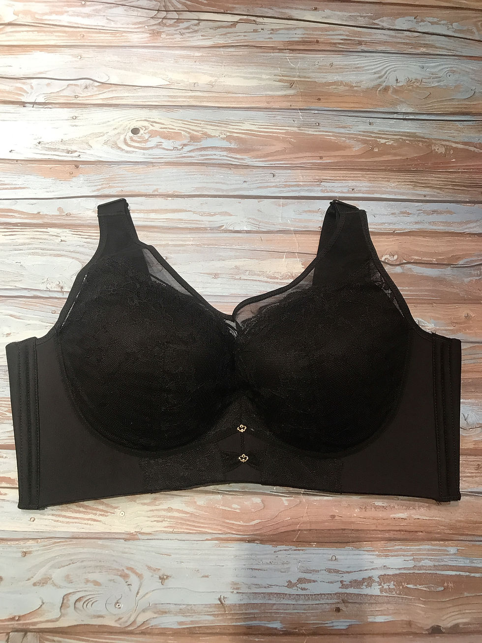 縮圖：36-42D CUP 穩穩上托薄挺透氣按摩蜂巢無痕背無圈Bra