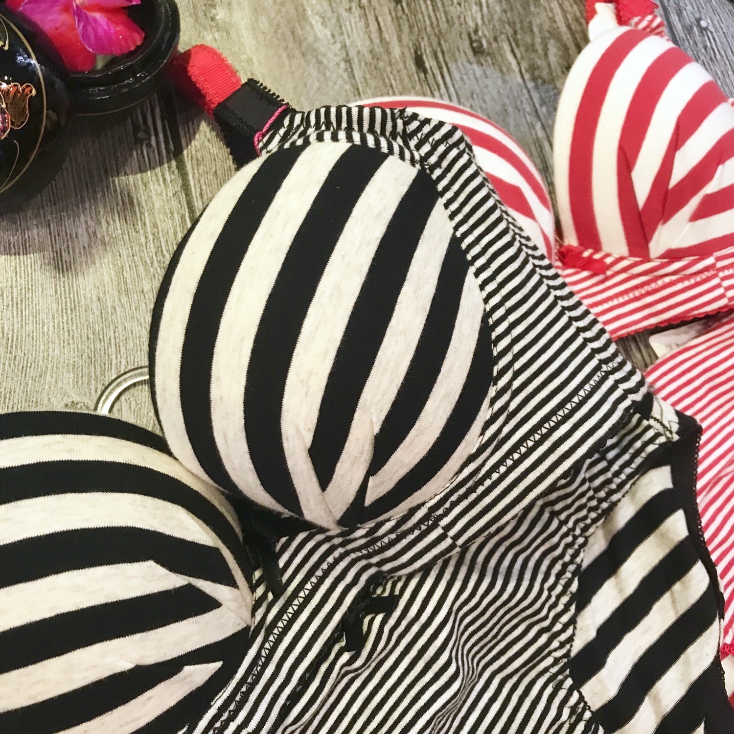 縮圖：36B CUP 棉質Bra Set胸圍套裝