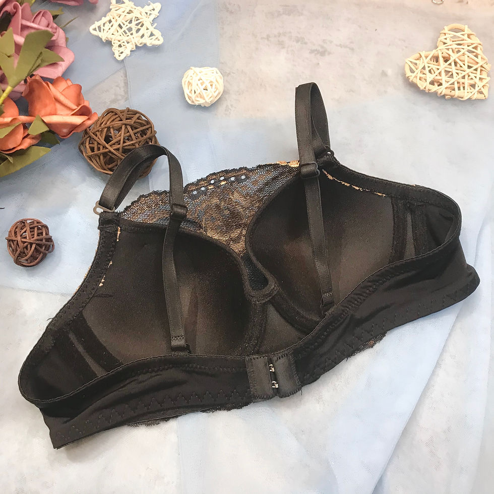 縮圖：36B CUP 經典線花Bra