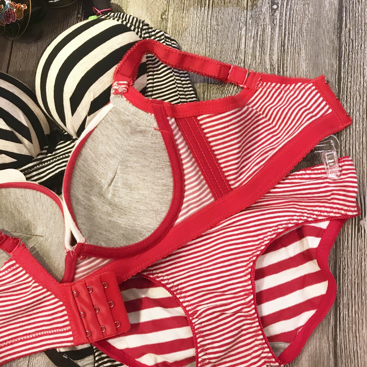 縮圖：36B CUP 棉質Bra Set胸圍套裝