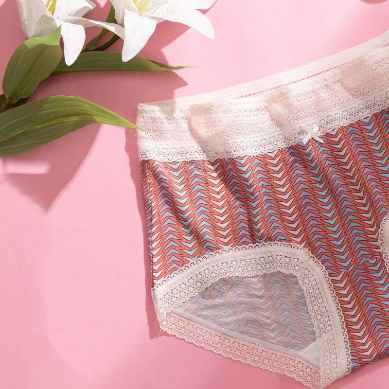 縮圖：樂天派~黃x桔橙系6條裝內褲禮盒 Medium rise Panty