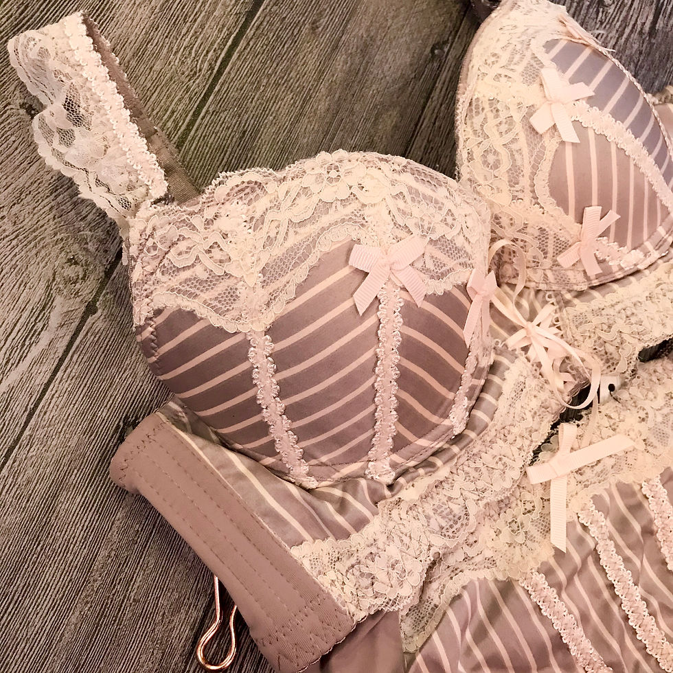 縮圖：36AB CUP 出口Bra Set胸圍套裝