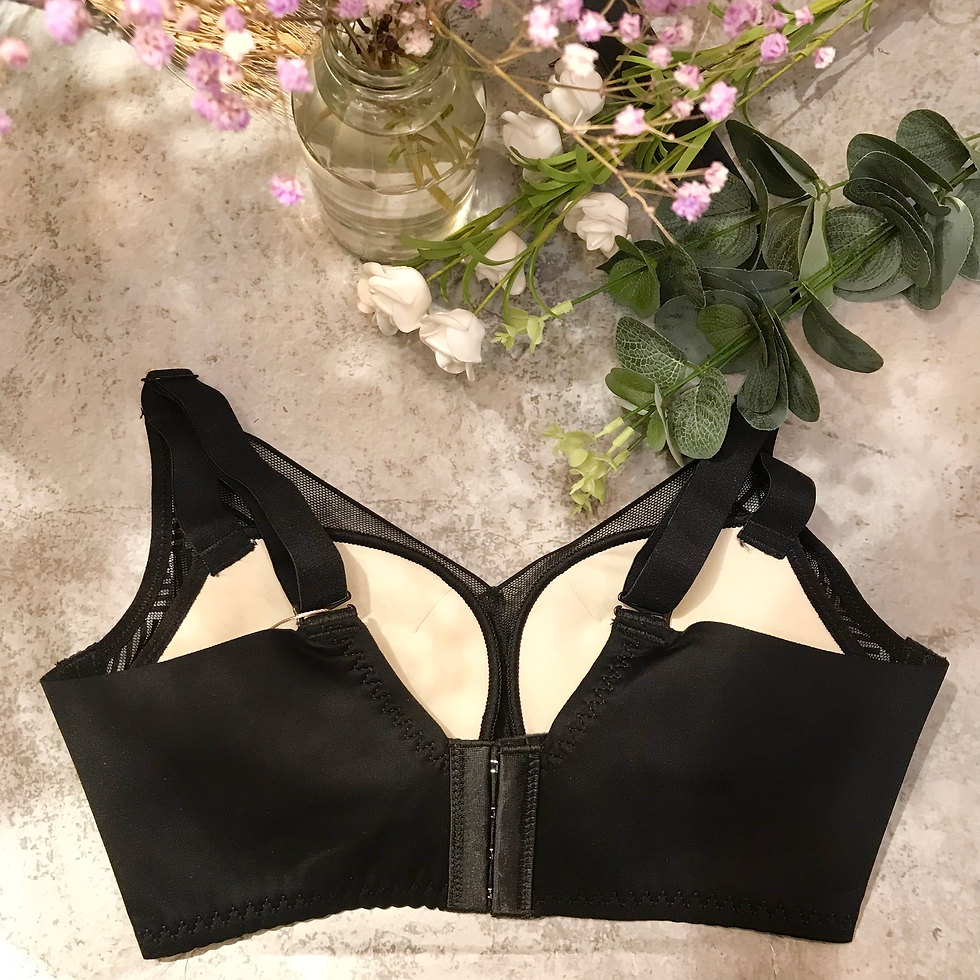 縮圖：34-38AB CUP 乳棉動感杯無鋼圈Bra