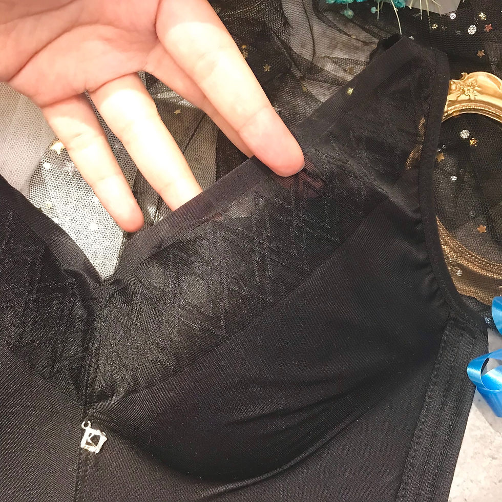 縮圖：36-42C CUP 細滑️紗面極致薄透氣無圈Bra