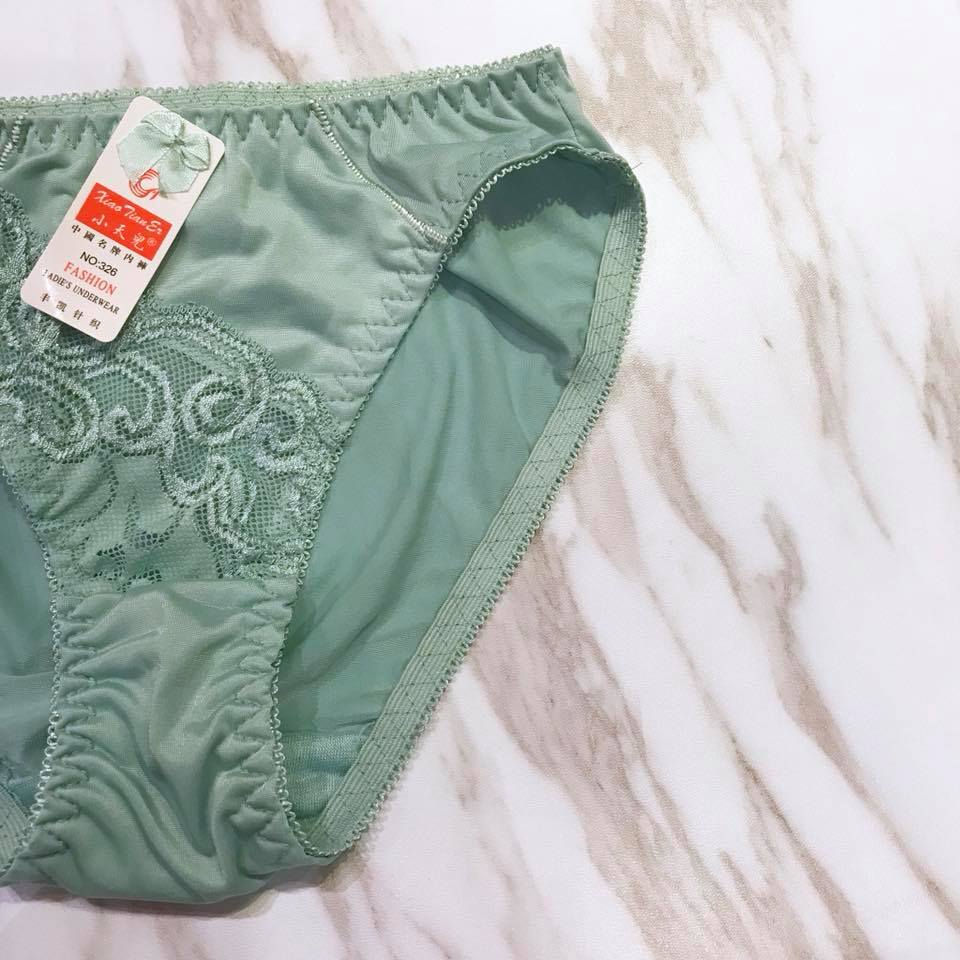 縮圖：低腰拼蕾絲滑身高叉內褲 Low rise and High-cut brief Panty
