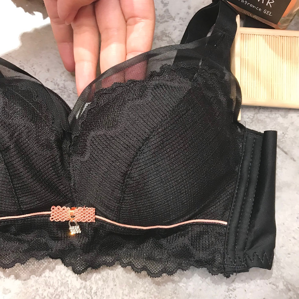 縮圖：34/38AB通用CUP 柔彈玻尿酸抑菌Bra