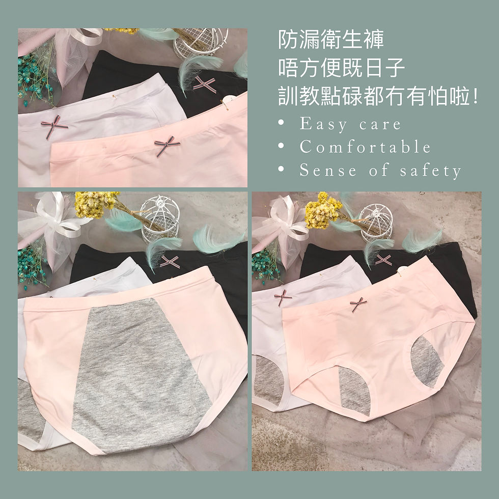 縮圖：中腰防漏衛生褲內褲 Medium rise Panty
