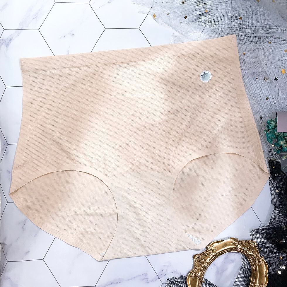 縮圖：高腰無痕單色涼感爽柔內褲 High rise Seamless Panties