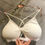 縮圖：幼帶中空菱格格美背吊帶半截Bra Top